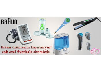 Braun ürünleri %70’e varan indirimlerle